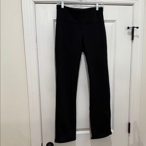 Athleta Black Altitude Power Stretch Pants, fleece lined. Worn once in house